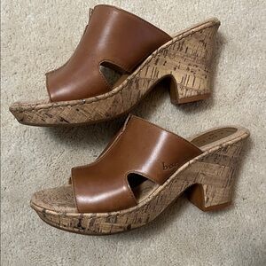 b.o.c. Tan Women's Mules